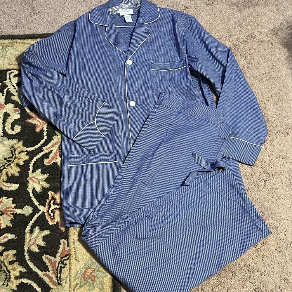 SOLD!!!! Relaxed Fit Mens Christian Dior Pajama Lounge Sleepwear - Picture 2 of 10